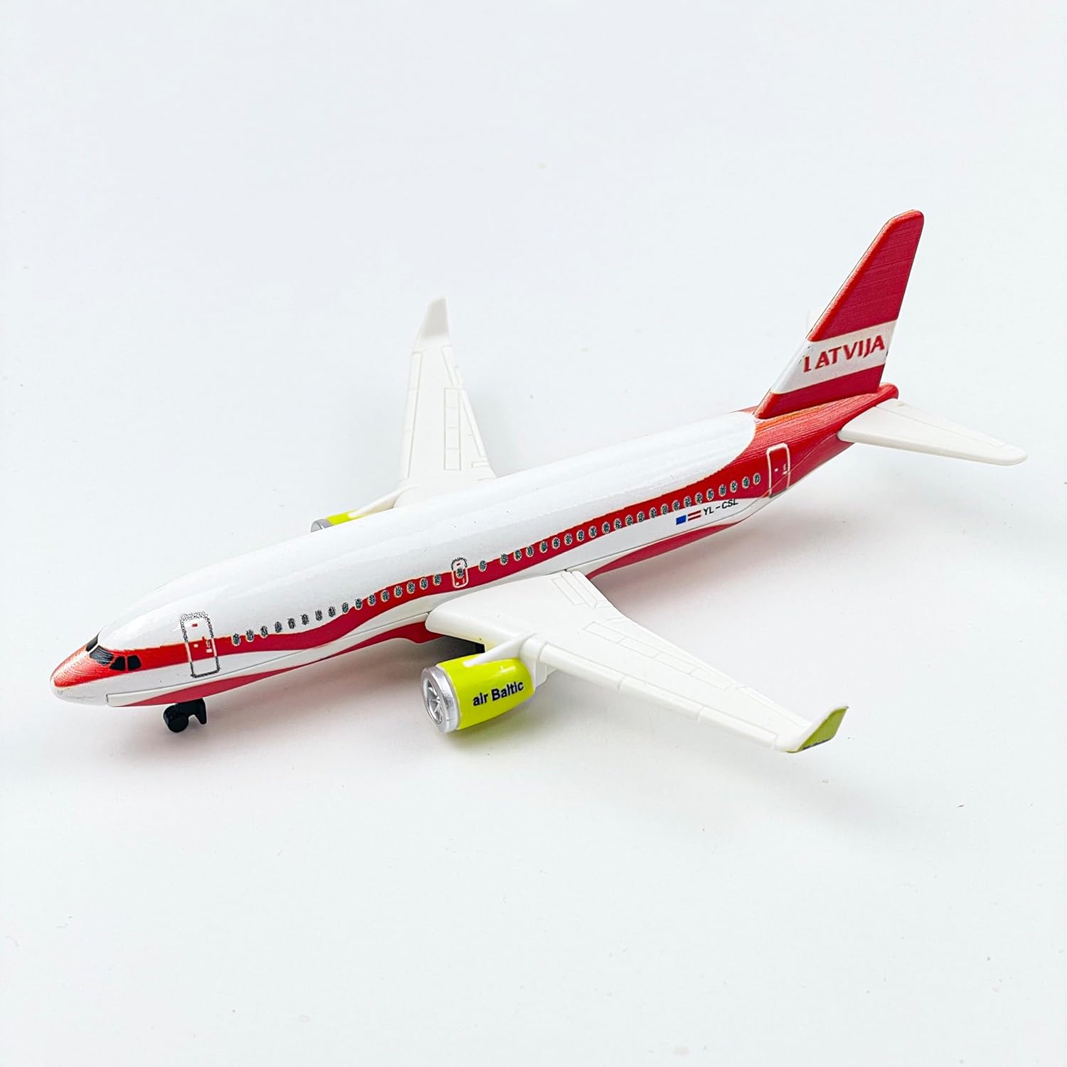 Baltic Airplane Model, Die-cast Metal Planes with Plastic Parts, Suitable for Collection and Gifts