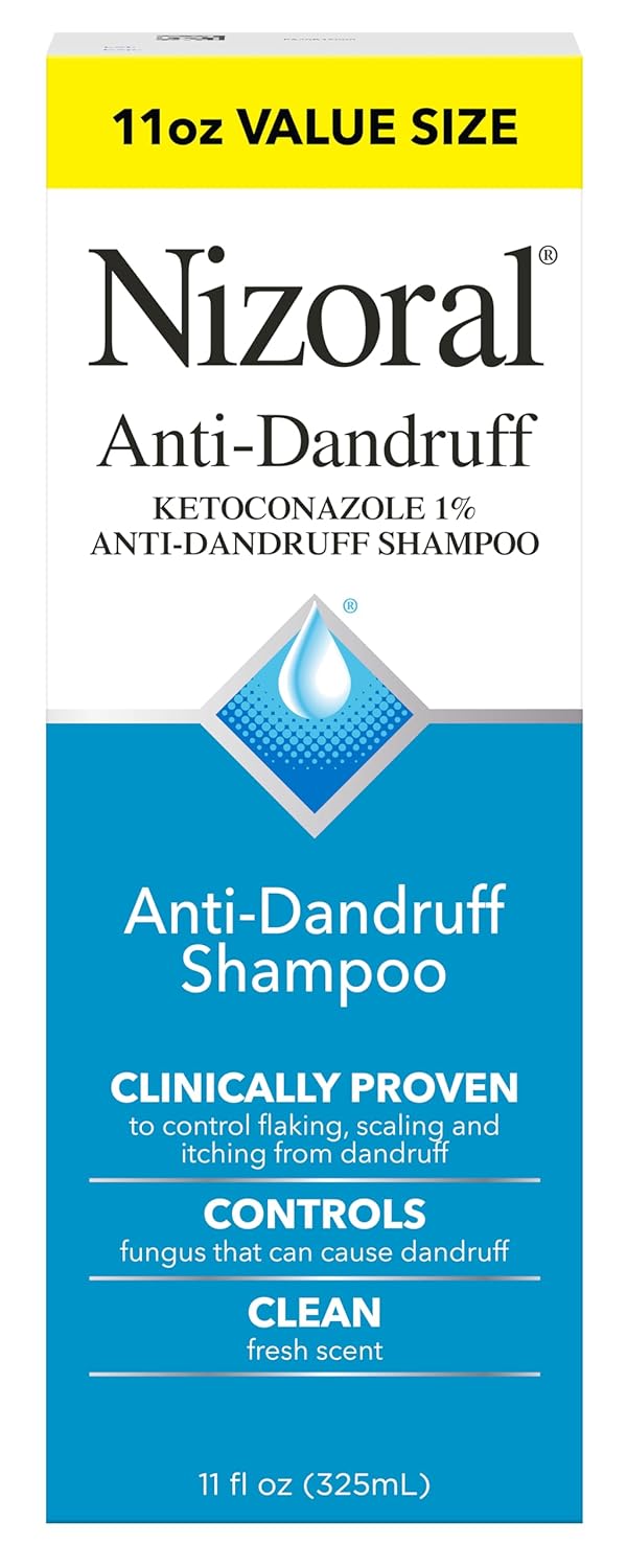 Nizoral Anti-Dandruff Shampoo Value Size, Fresh,11 fluid ounces