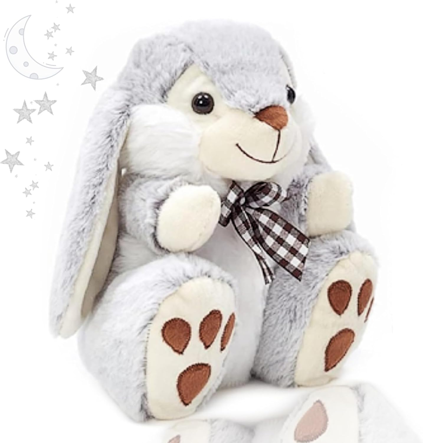 Easter Bunny Teddy Bear | 25cm Soft & Cuddly Rabbit | Stuffed animals plush toy | Birthday, Christmas, Spring Gift, Basket Filler, Baby Easter Present | Cute Plushie for babies, kids, girls & boys!