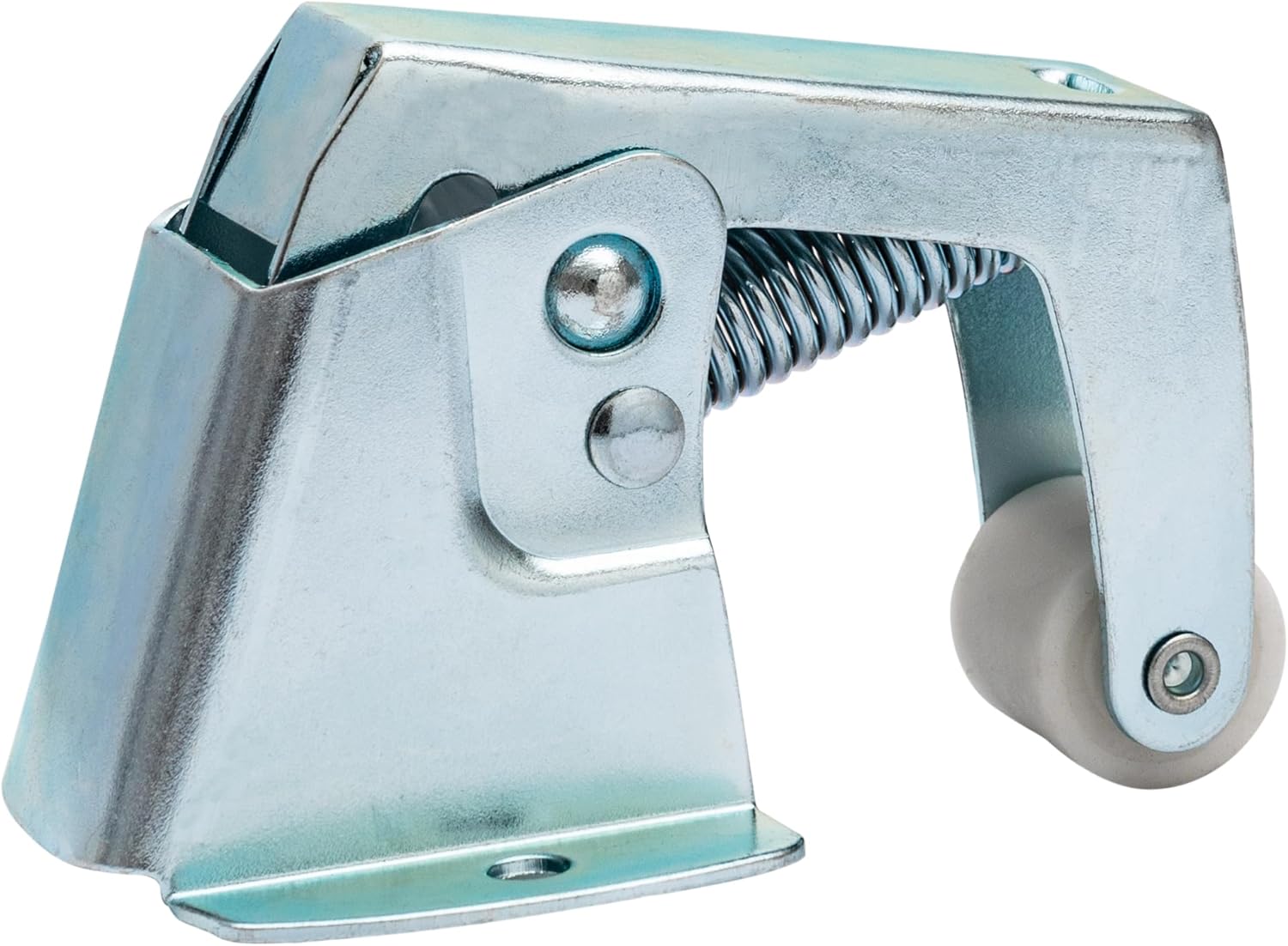 Ideal Security Spring-Loaded Screen Door Catch, Zinc Plated