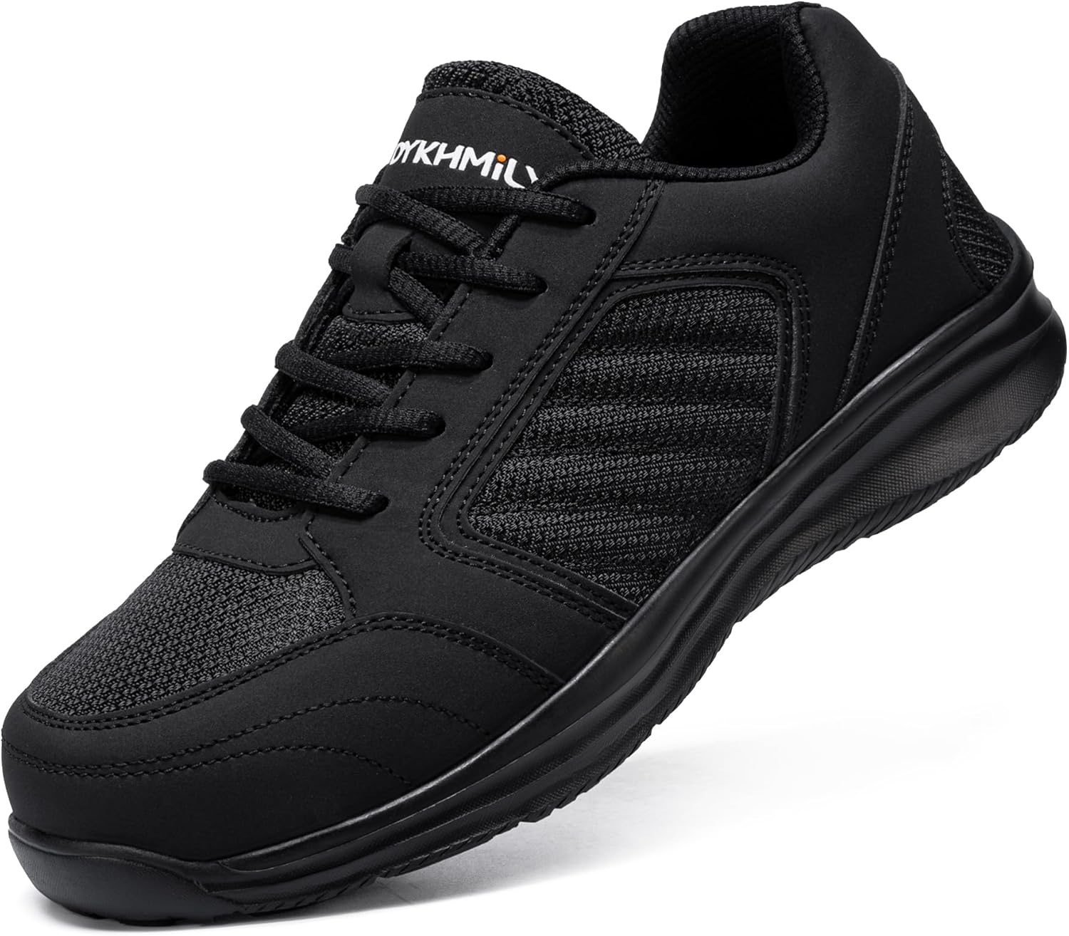 DYKHMILY Safety Trainers Mens Steel Toe Cap Trainers Light Weight Anti Smashing Breathable Puncture Proof Comfortable Fashion Safety Shoes Work Trainers