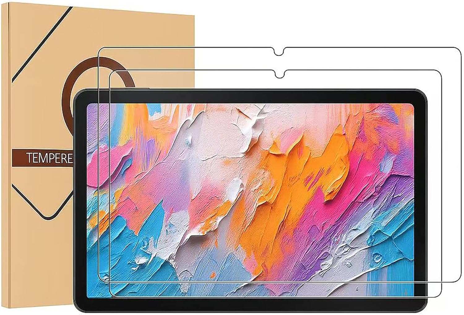2 PacksScreen Protector for TCL NXTPAPER 11 Plus Tablet 11.5inch, HD Scratch Resistant Tempered Glass Film for TCL NXTPAPER 11 Plus Drop Protection,Touch Sensitive,Anti-Fingerprint