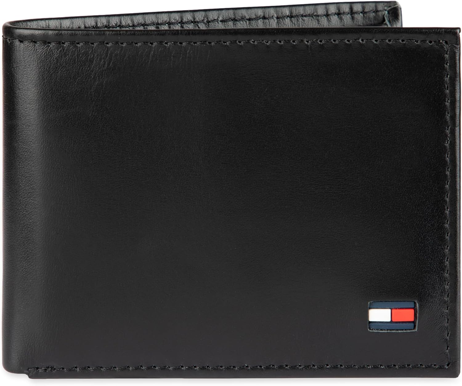 Tommy Hilfiger Men's Dore Passcase Billfold Wallet,Navy,One Size