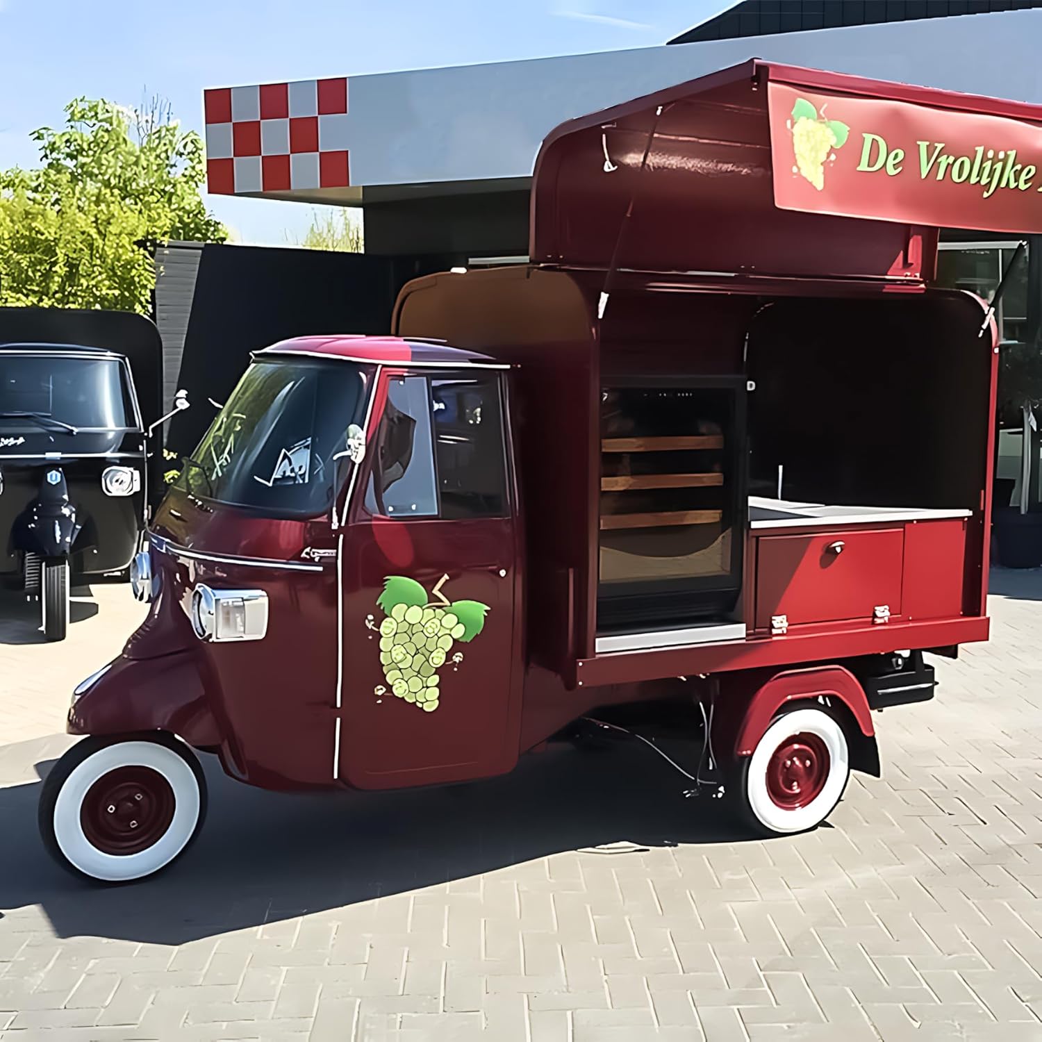 APE Food Truck for Sale, APE Drink Food Truck, Lemonade Food Trailer Purchase, Mobile Concession Food Truck Trailer with Lemonade Table, Ideal Ice Cream Truck