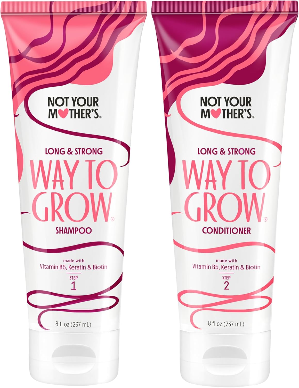 Not Your Mother's Way To Grow Long and Strong Shampoo 235 ml + 235 ml Conditioner (Combo Deal)