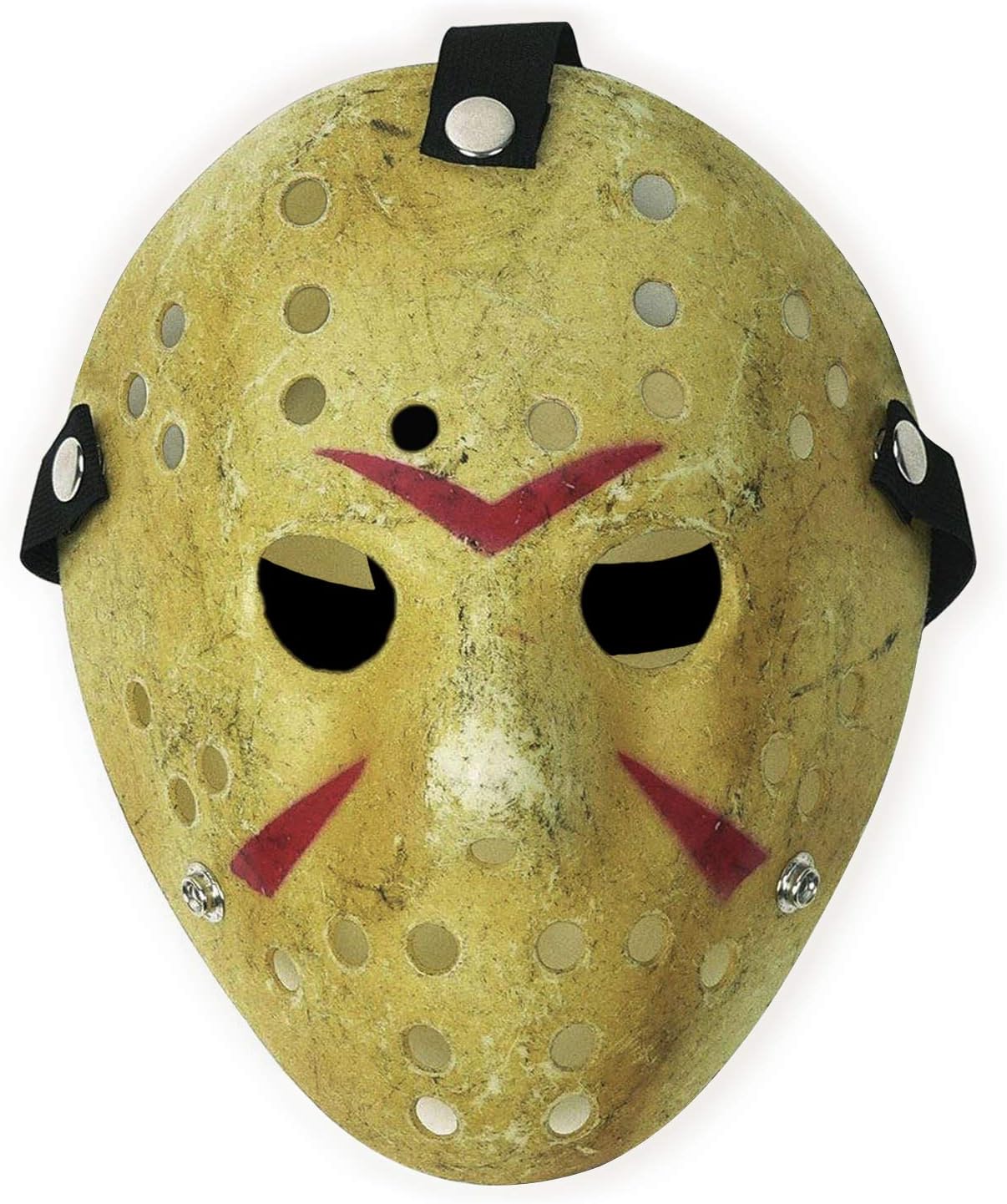 CASACLAUSI Mask Cosplay Halloween Costume Mask Prop Horror Hockey Yellow