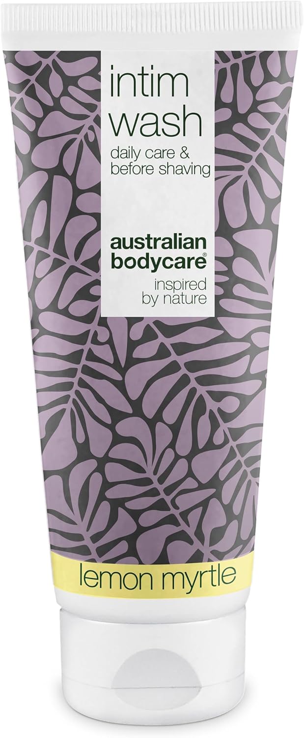 Australian Bodycare Intim Wash 200ml | Intimate Wash for Women & Men with Natural & Vegan Australian Tea Tree Oil + Lemon Myrtle for Feminine Hygiene & Shaving | Dermatologist Tested and pH-Balanced