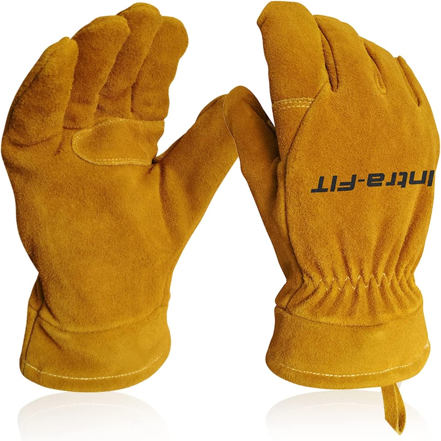NFPA 1971 Structural Firefighter Gloves,Water Repellent Moisture Barrier,Heat & Flame Resistant Firefighting Gloves