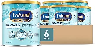 Enfamil NeuroPro EnfaCare High Cal Premature Baby Formula Milk-Based with Iron, Brain-Building DHA, Vitamins & Minerals for Immune Health, Powder Can, 13.6 Oz (6 Count)