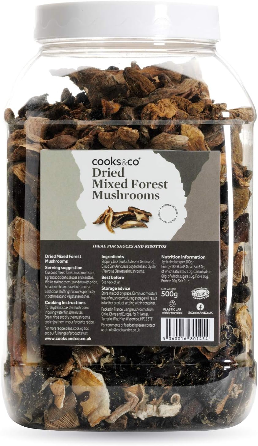 Cooks & Co Dried Mixed Forest Mushrooms 500 g