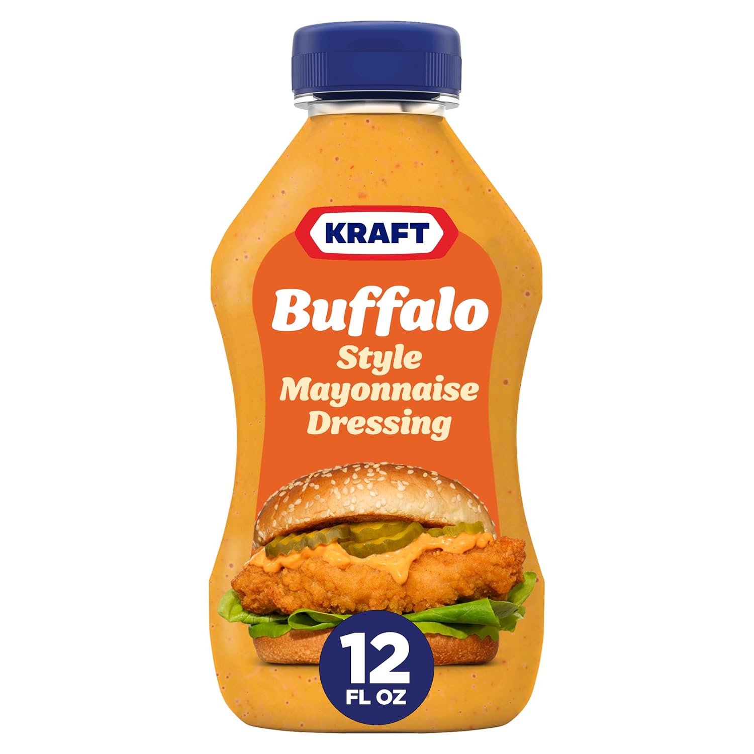 Kraft Buffalo Style Mayonnaise Dressing, 12 oz Bottle