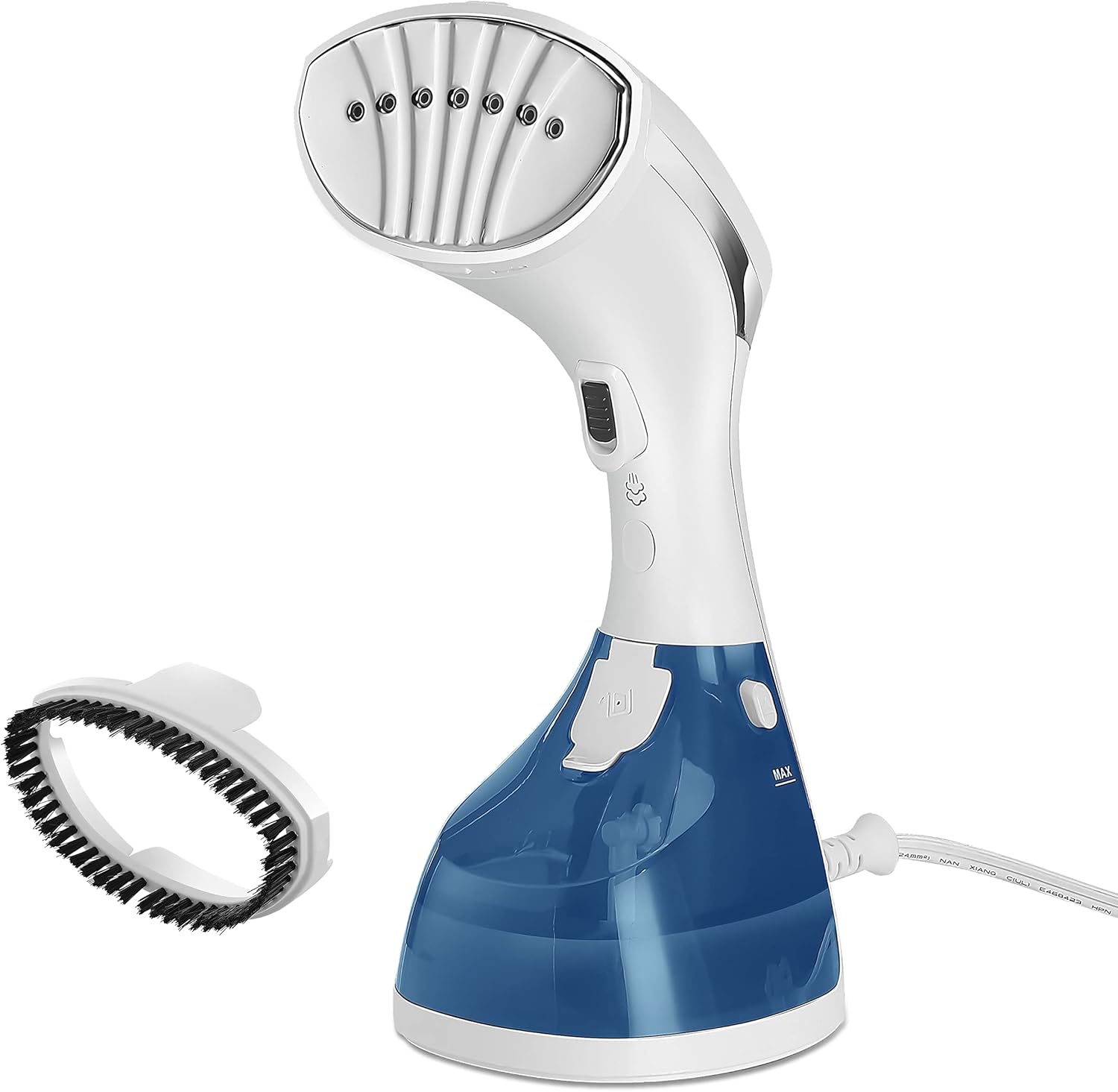 Sunbeam Power Steam Handheld Steamer, Professional, White/Blue