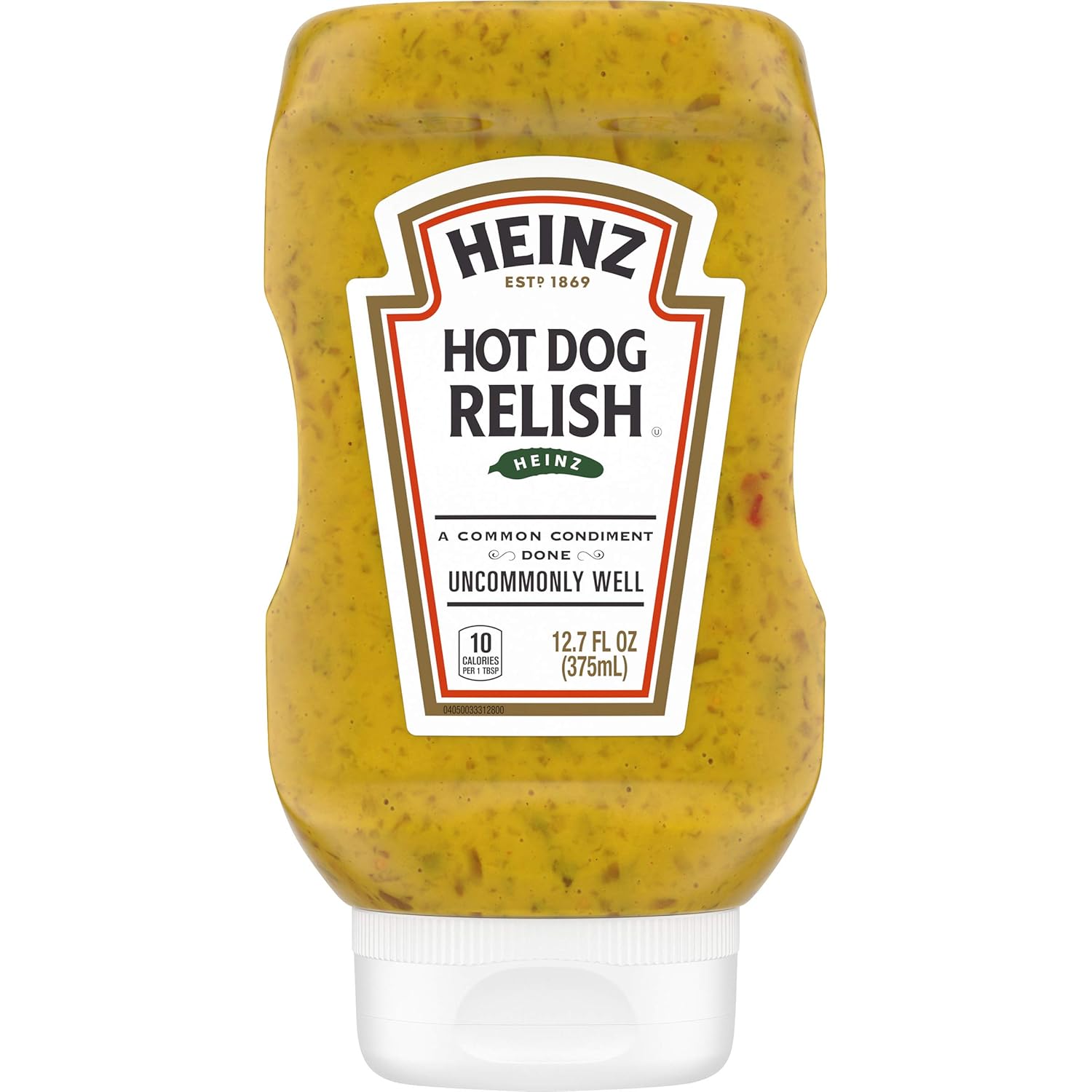 Heinz Hot Dog Relish, 12.7 fl oz Bottle