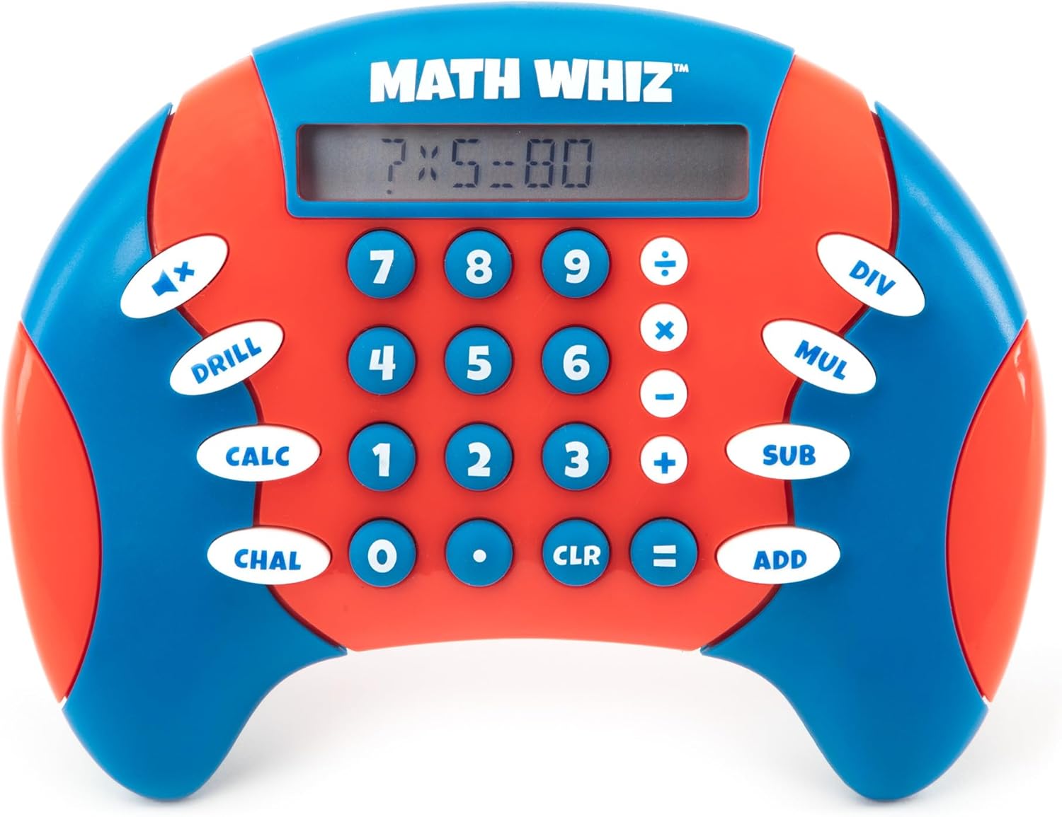 Learning Resources Math Whiz Electronic Handheld Math Game For Kids, Number Games, Maths Games for Kids, Toy Gifts for Ages 6+