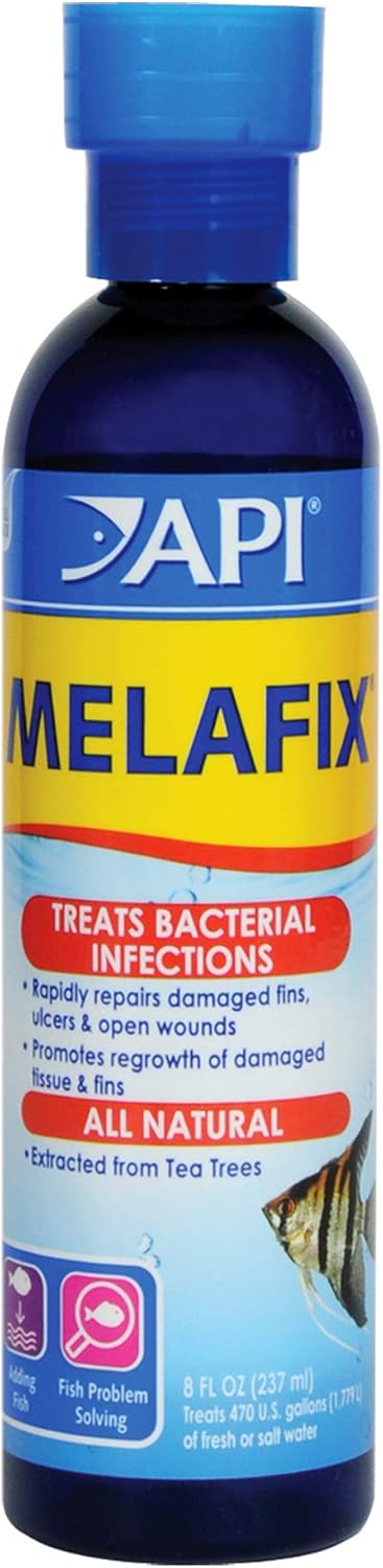 API MELAFIX Freshwater Fish Bacterial Infection Remedy 8-Ounce Bottle
