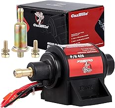 CarBole Gasoline Pump Electric Fuel Pump Universal 5/16 Inch Inlet and Outlet Inline 12V 1-2A 28GPH 2-3.5P.S.I. Operating Fuel Pressure