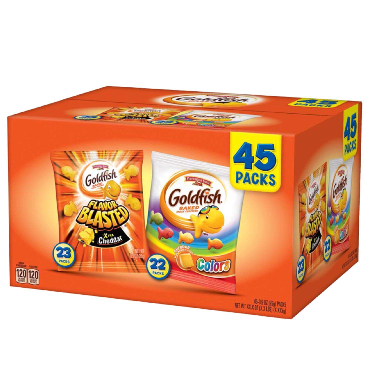 45 Variety Pack of Pepperidge Farm Goldfish (-45 Variety)