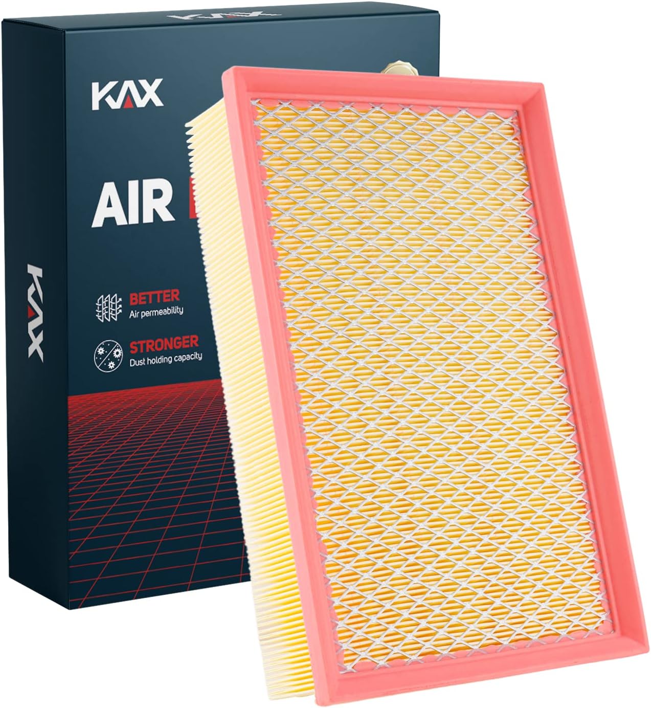 KAX Engine Air Filter, CA11876 Replacement for Tiguan 2018-2023 GTI 2015-2023 Golf 2015-2018 Q3 2019-2023 A3 2015-2023 Golf SportWagen/Alltrack A3 Quatt Arteon Jetta Advanced Air Filter