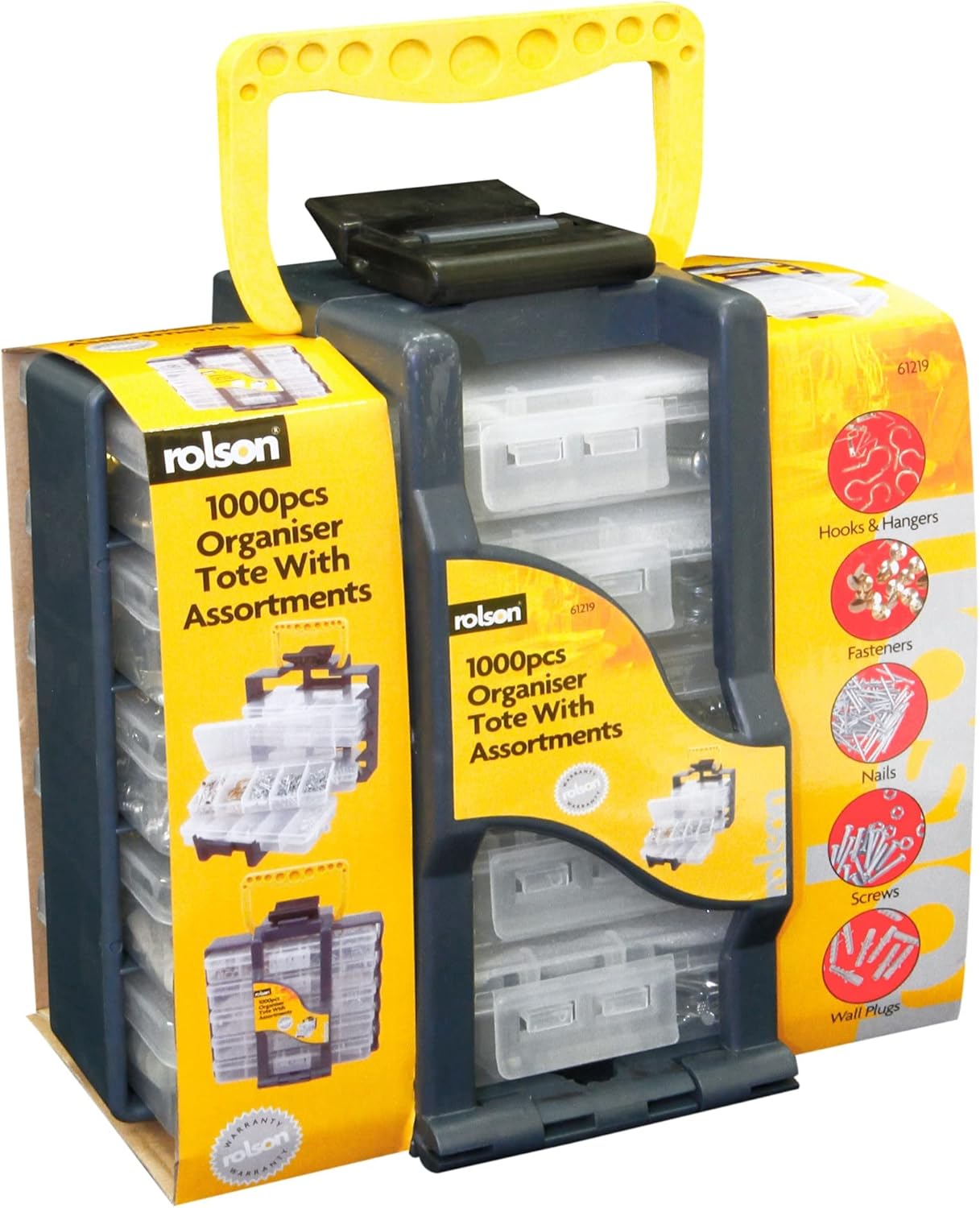Rolson 61219 1000 pc Assortment Tote