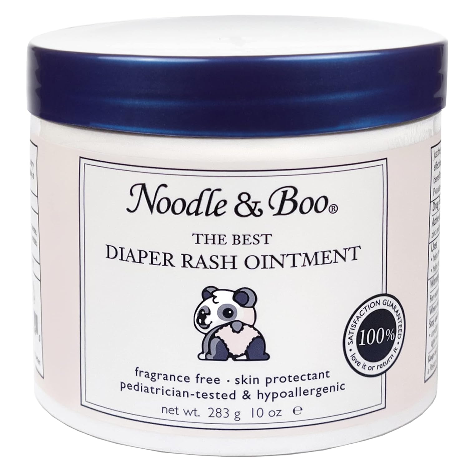 Noodle & Boo The Best Diaper Rash Ointment, Multi Purpose Baby Skin Care Zinc Oxide Ointment For Diaper Rash Prevention, Treatment & Relief, Fragrance Free