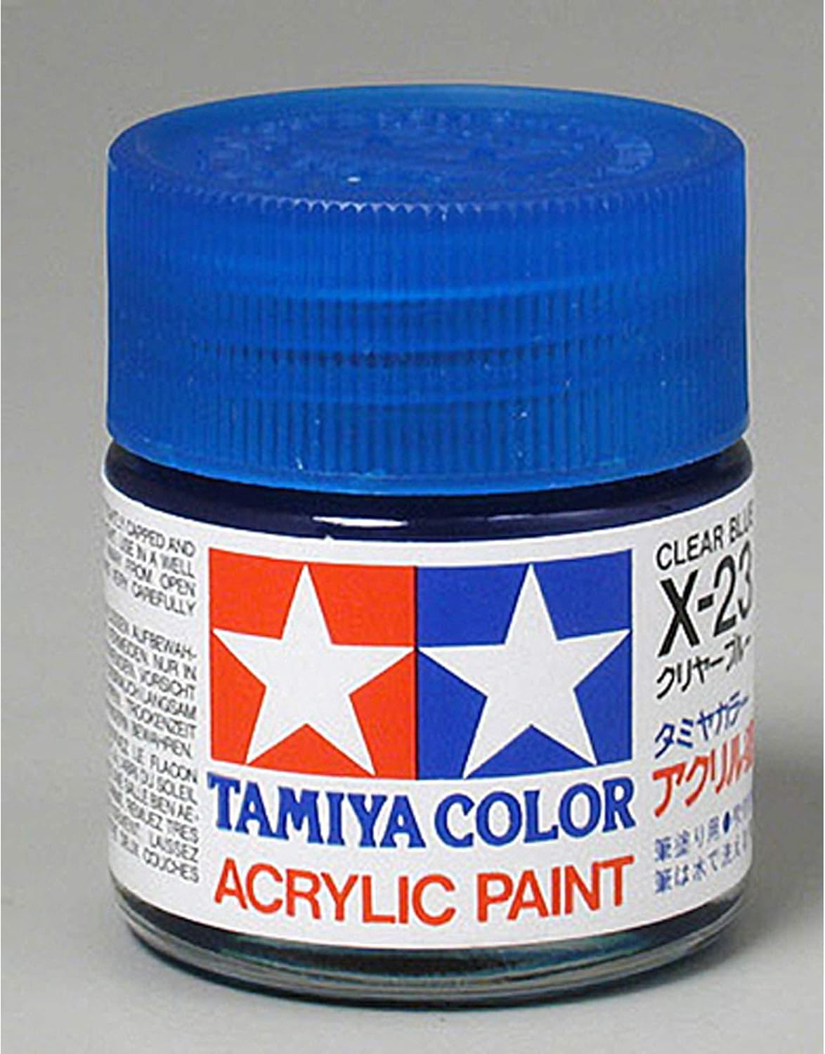 TAMIYA USA TAM81023 Acrylic X23 Gloss Clear Blue