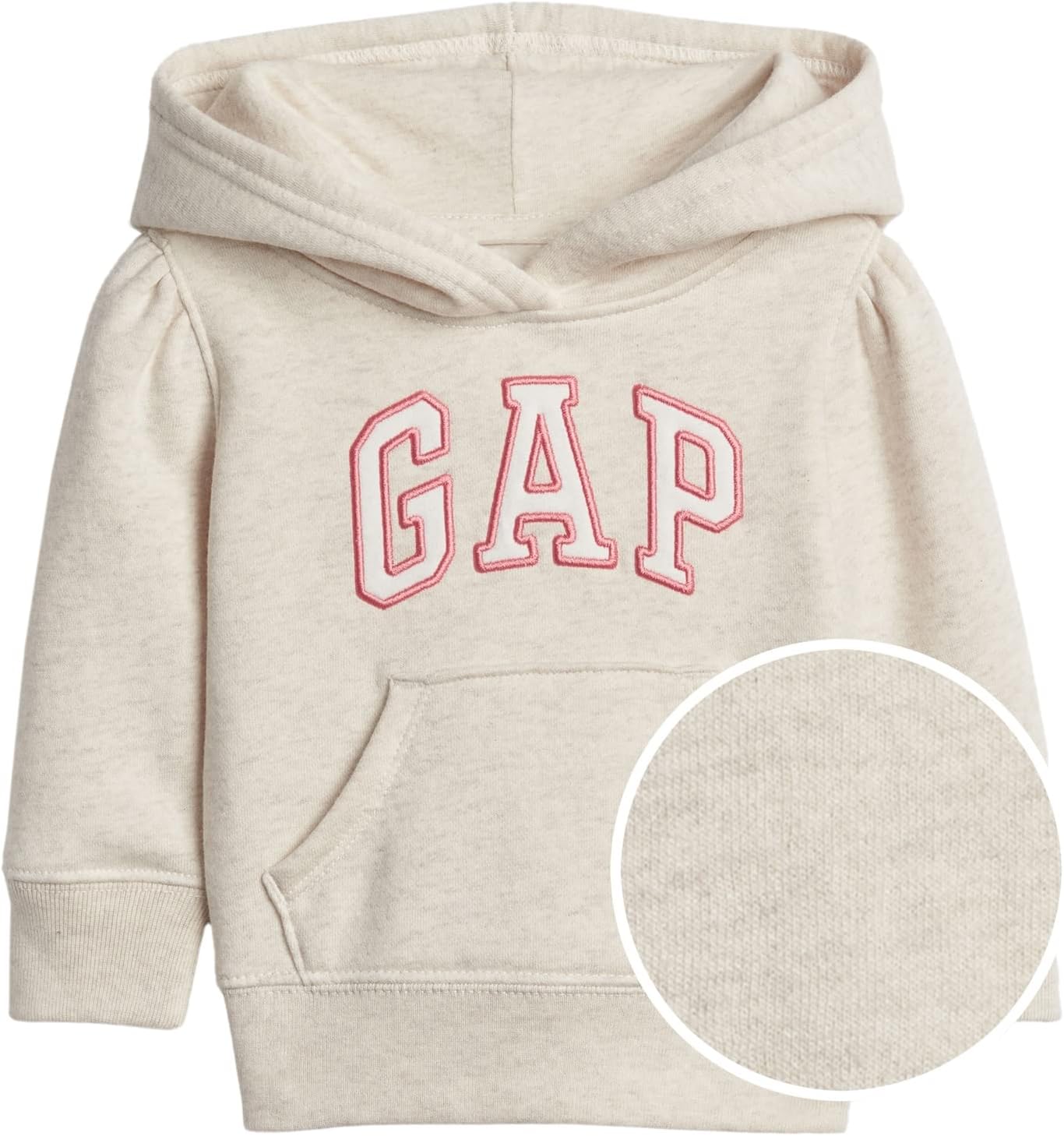 GAP Baby Girls' Playtime Favorites Logo Pullover Hoodie Hooded Sweatshirt