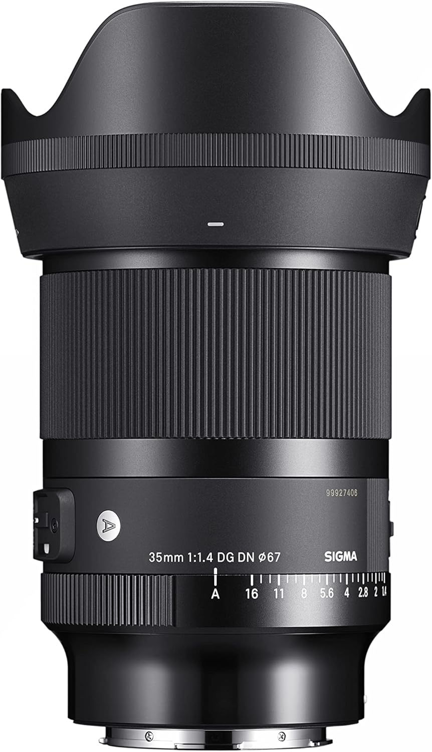 Sigma 303965 35mm F1.4 DG DN For Sony E mount, Black