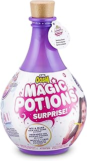 Oosh Potions Slime Surprise (Purple) by ZURU DIY Slime Kit with Sparkles, Beads,and Glittler, Discover Magical Fluffy Putty Slime for Kids and Girls (Purple)