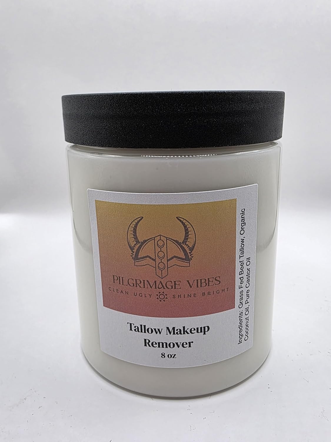 All Natural Tallow Facial Makeup Remover, Skin Cleansing Wash