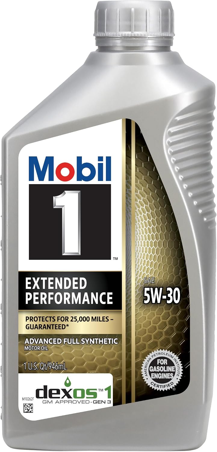 Mobil 1 Extended Performance Full Synthetic Motor Oil 5W-30, 1 QT (6 Pack)