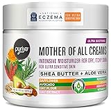 Puriya National Eczema Association Accepted Cream 4.5 oz, Dry Itchy Skin Relief, Colloidal Oatmeal Lotion, For Kids, Adults, Face, Hands, Mother of All Creams, Plant-Based Hydration,No Fragrance Added
