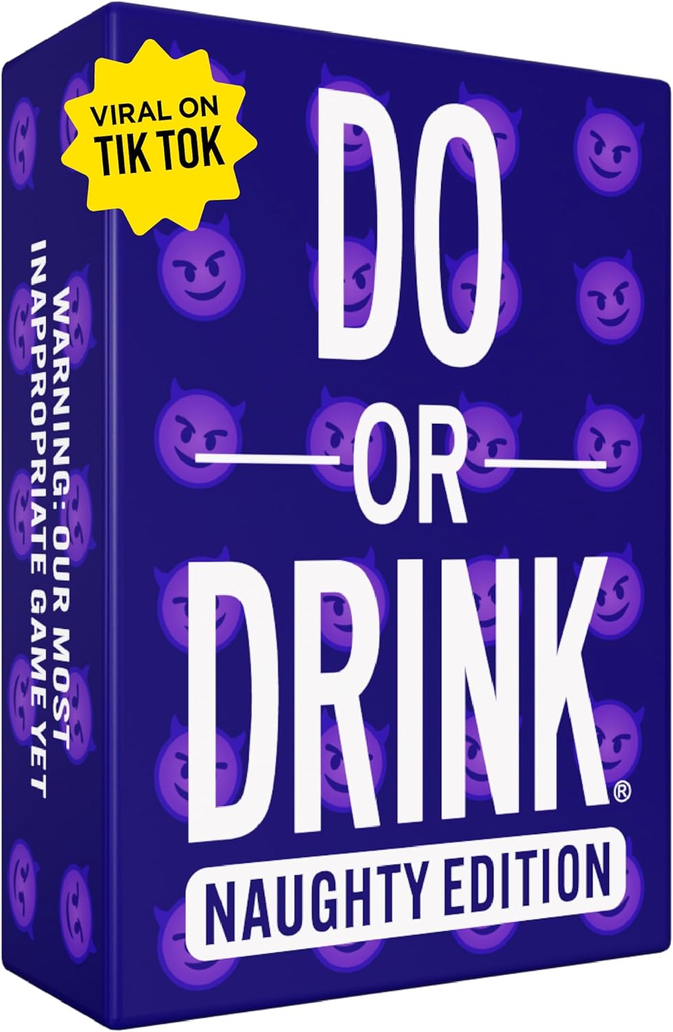 Do or Drink Naughty Edition - The Adult Drinking Game for Spicy Situations - Fun Party Games for Adults with 250 Cards - Great for Game Night, Pre Games, After Parties, and More