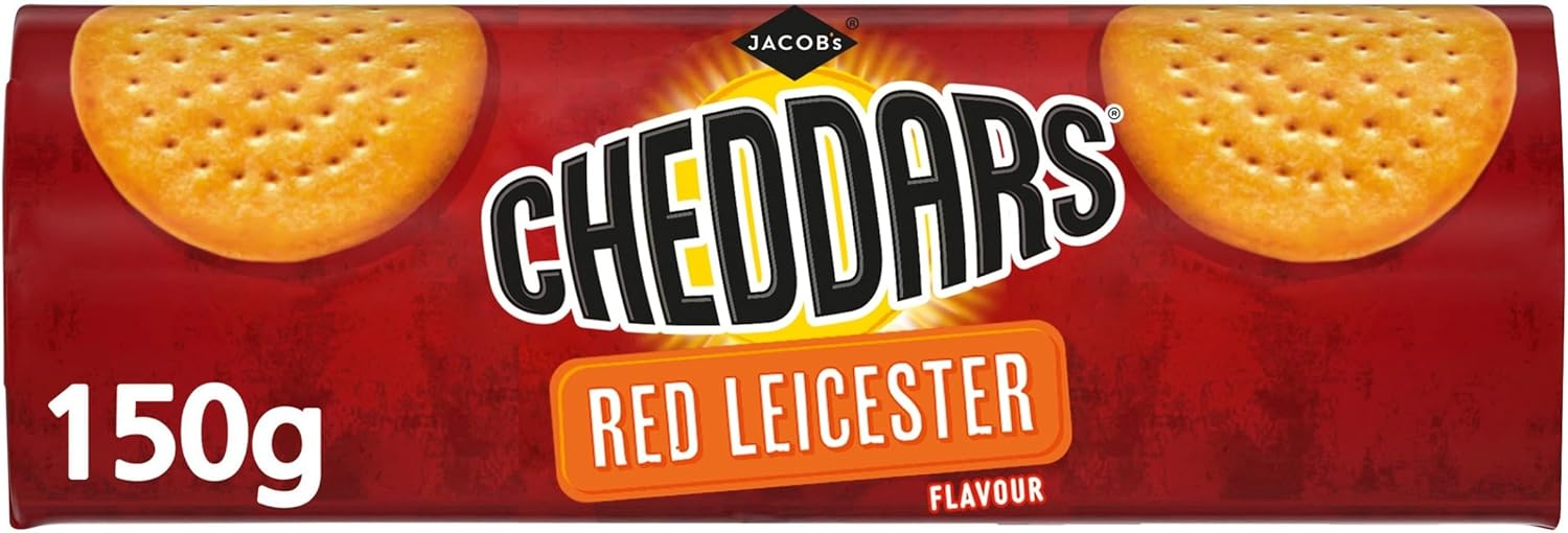 Jacob's Cheddars Red Leicester Flavour - 150 g