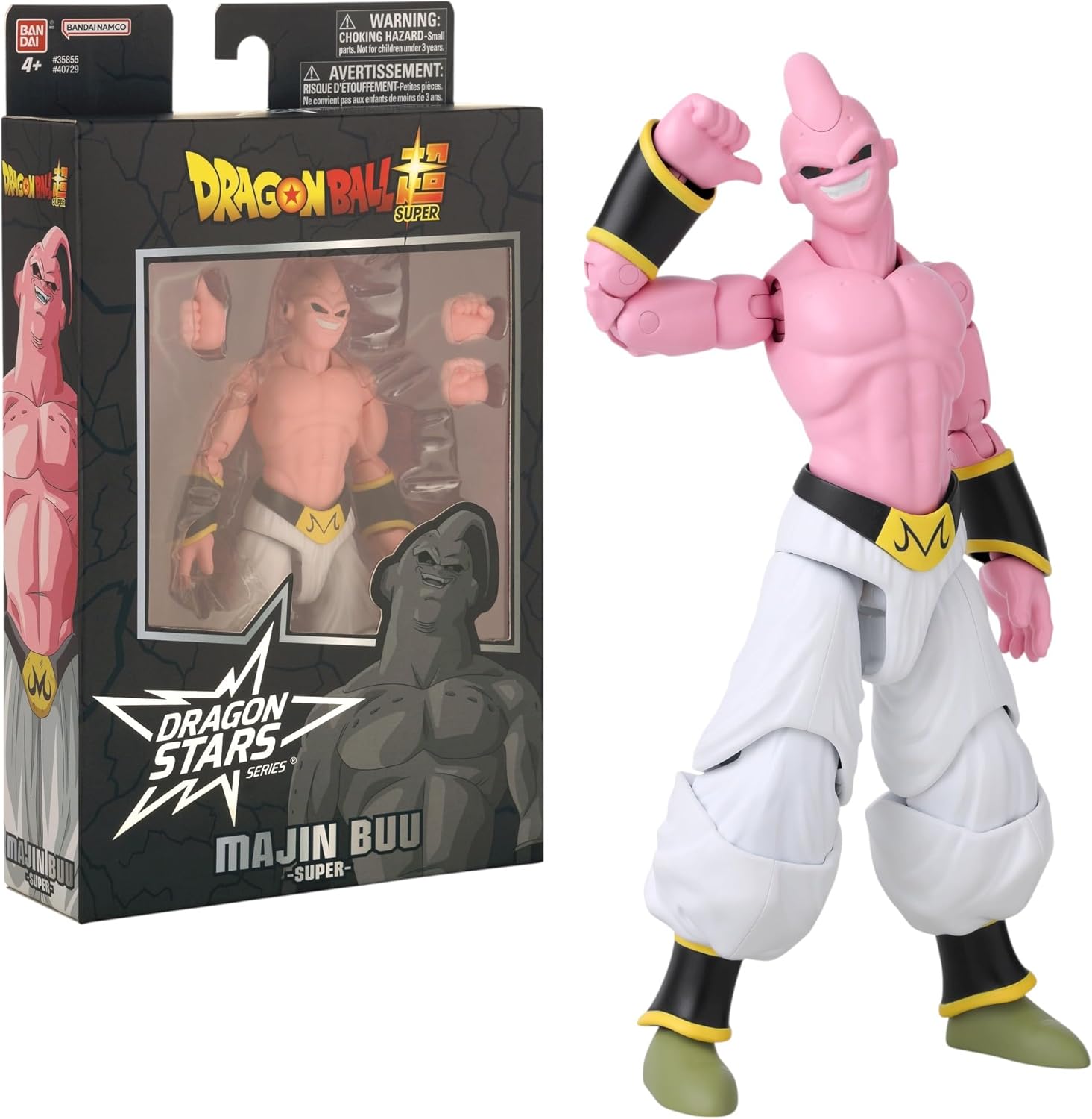 Dragon Ball Bandai Dragon Stars Figures Majin Buu Super Majin Buu Action Figure | 17cm Articulated Figure | Bandai Dragon Stars Anime Figures | Anime Gifts And Merch