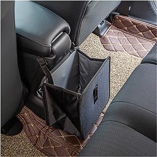 Fekey&JF Foldable Car Trash Can, Hanging Waterproof Leakproof Trash Can Storage Bag for Car with Large Capacity, Car Interior Accessories (Large)