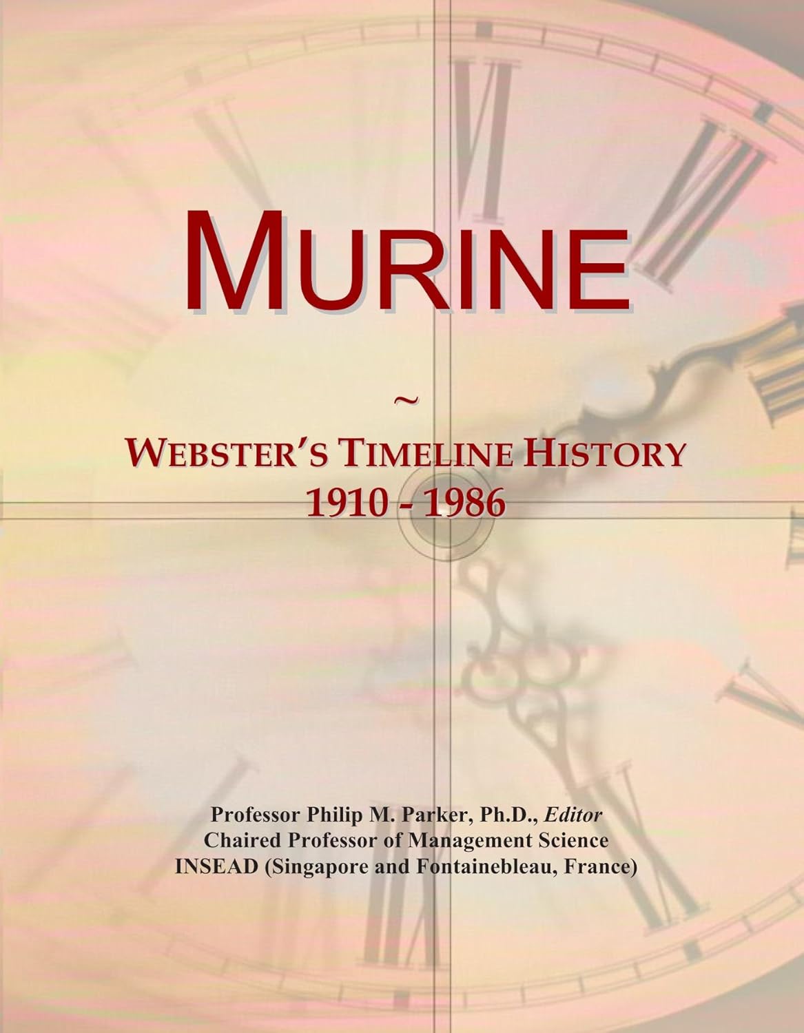 Murine: Webster's Timeline History, 1910 - 1986