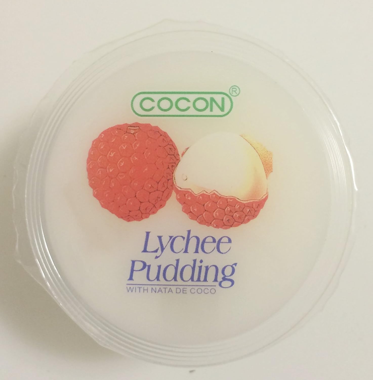 6 Cups Cocon Lychee Pudding with Nata de Coco, No Preservatives