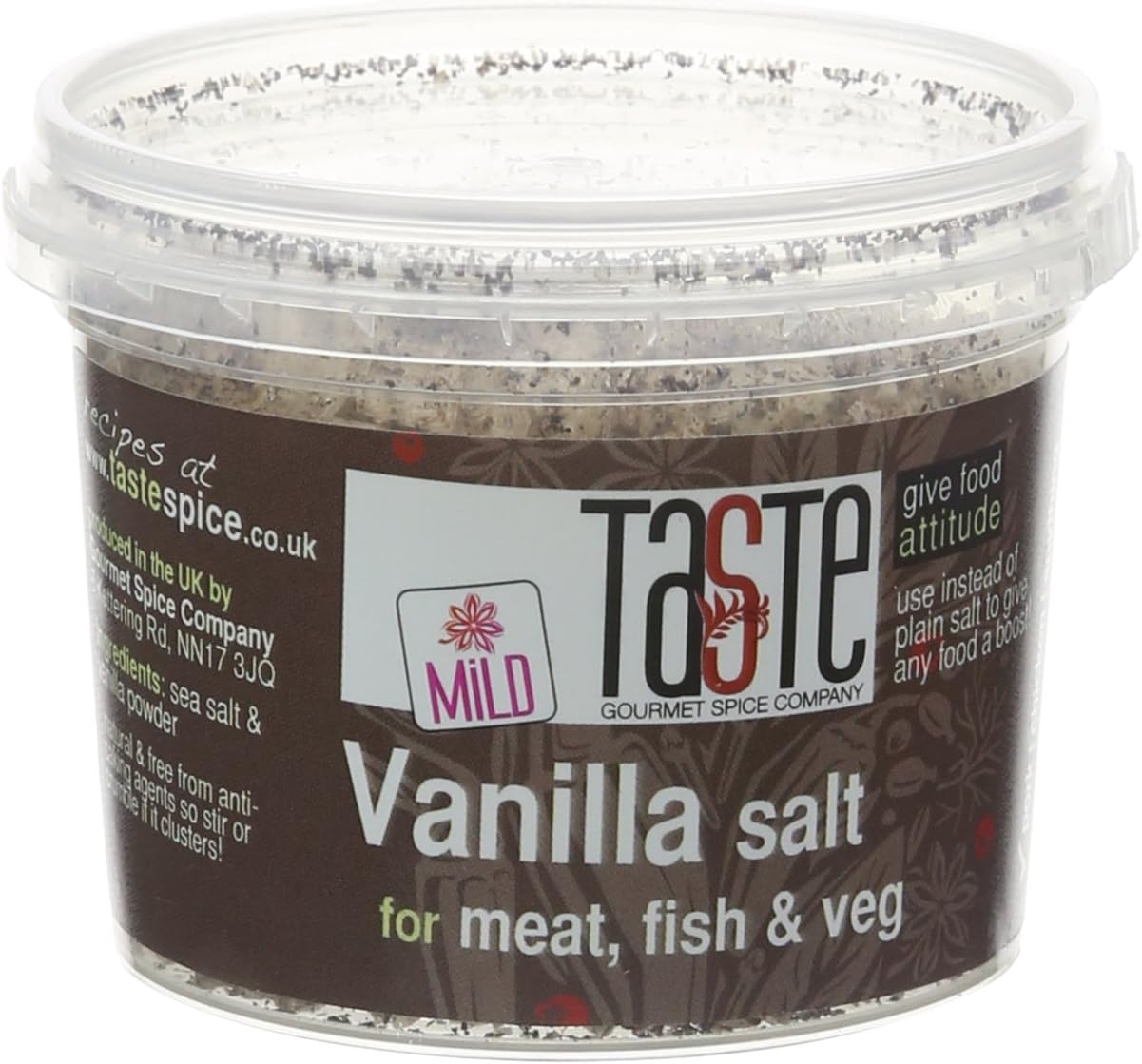 Gourmet Spice Company Vanilla Salt 60 g (Pack of 3)