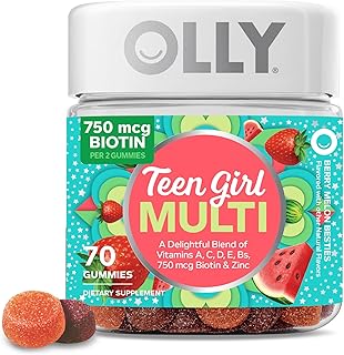 Olly, Multivitamin Kids Girl, 70 Count
