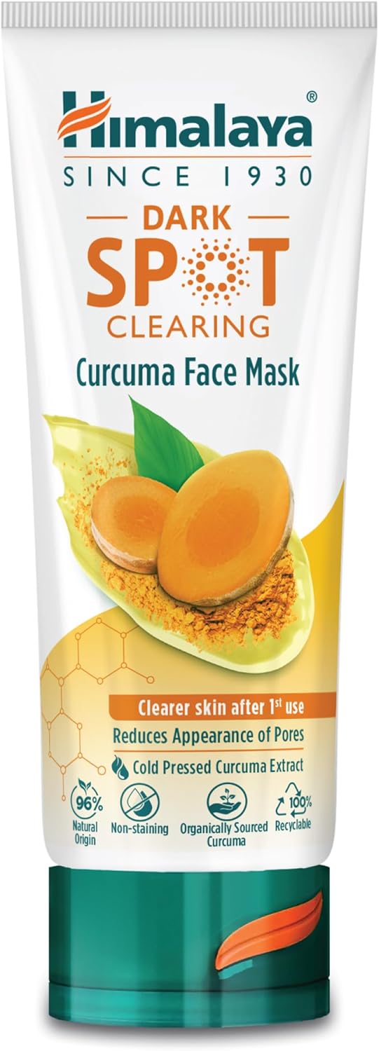Himalaya Dark Spot Clearing Turmeric Mask |Visibly Reduces Dark Spots & Appearance of Pores – 75ml
