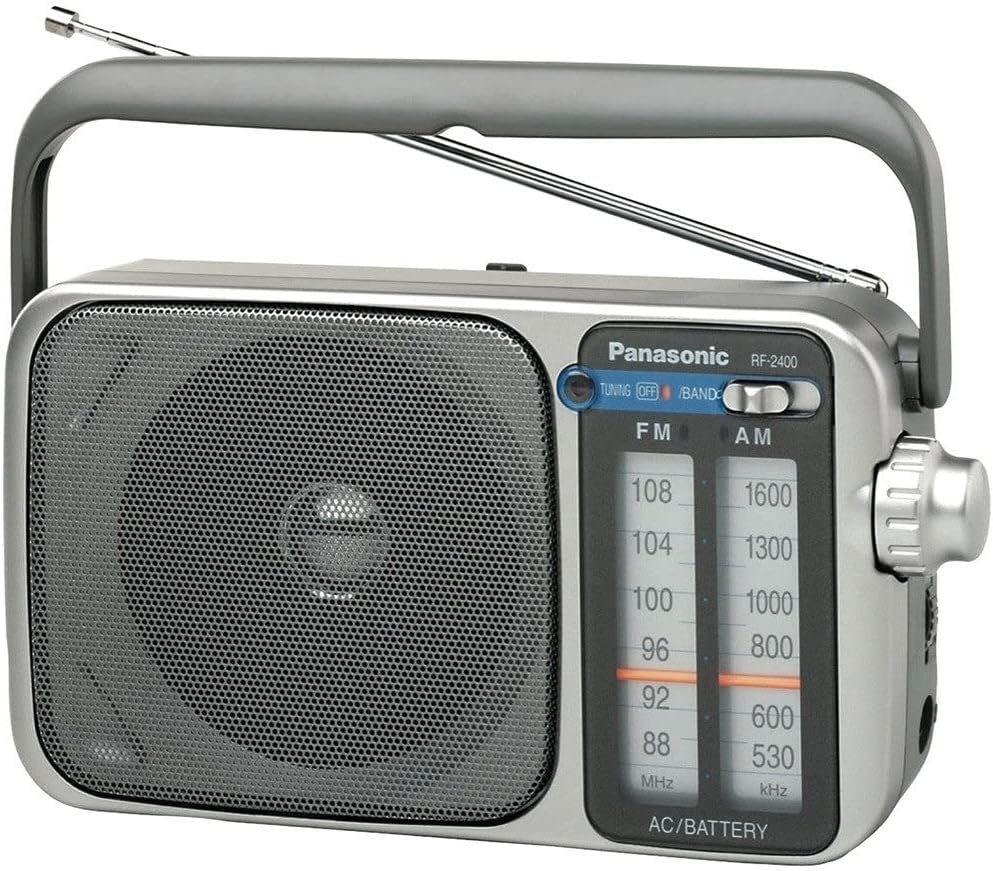 Panasonic RF-2400 AM/FM AC/DC Portable Radio