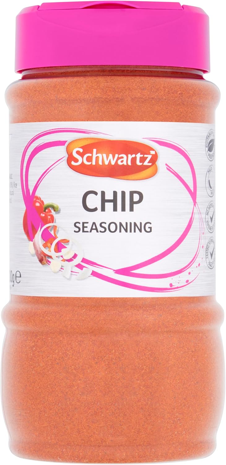 Schwartz Chip Seasoning Powder, Expertly Blended With Herbs & Spices, Spicy And Sweet Taste, 300g