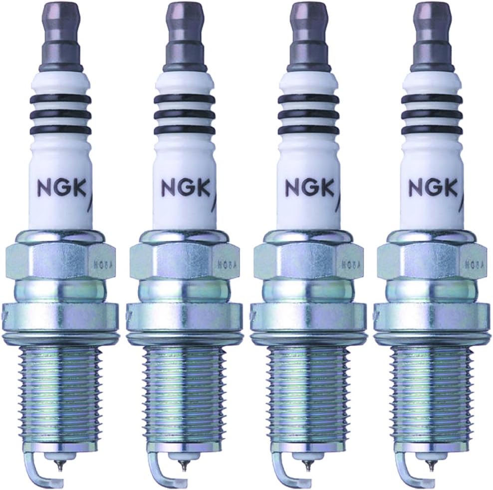 NGK (3764) BKR6EIX-11 Iridium IX Spark Plug (4 Pack)