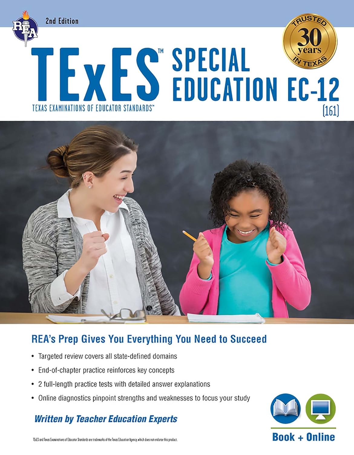 TExES Special Education EC-12, 2nd Ed., Book + Online (TExES Teacher Certification Test Prep)