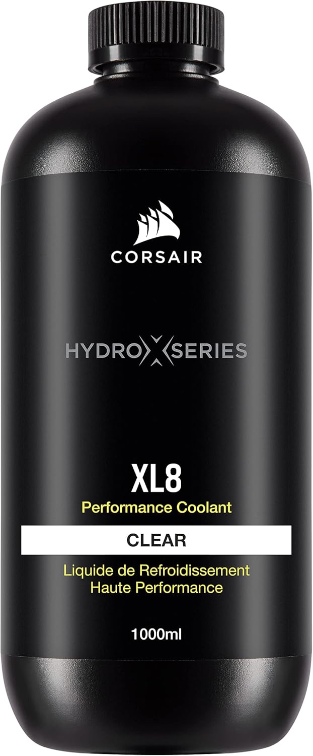 CORSAIR Hydro X Series, XL8, Performance Coolant, 1L, Clear