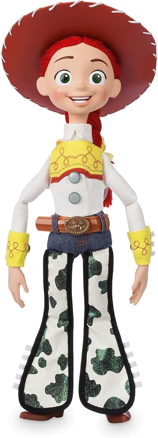 Disney Store Official Jessie Interactive Talking Action Figure from Toy Story, Features Sounds and Phrases from The Movies, Interacts with Other Figures and Toys
