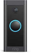 Ring Video Doorbell Wired (newest model), Use Two-Way Talk, advanced motion detection, HD camera and real-time alerts to monitor your front door (wiring required)