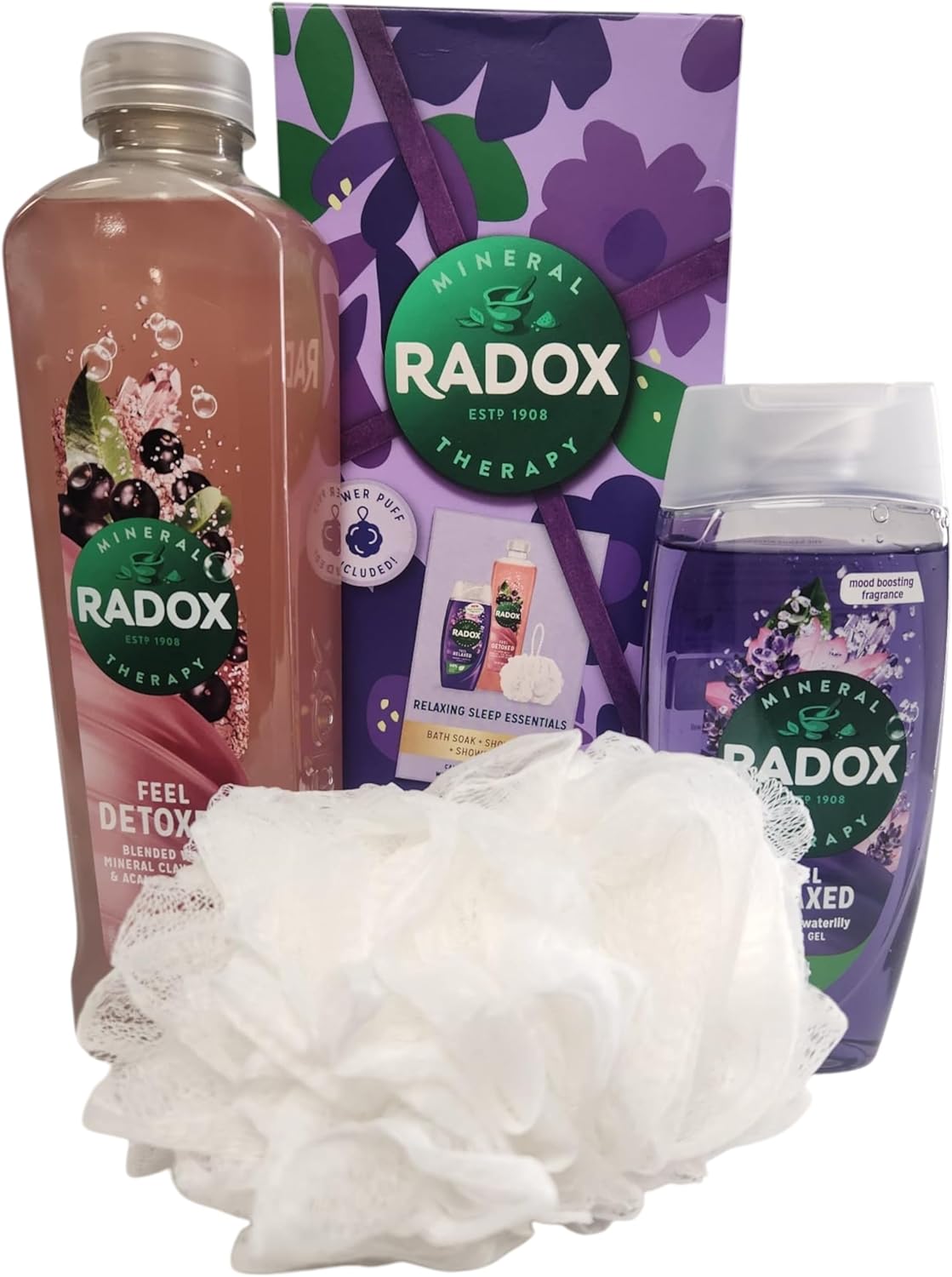 Radox Relax & Soak Set Bath Essentials for Ultimate Relaxation