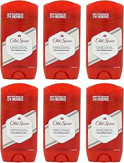 Old Spice Deodorant 3 Ounce Original Solid (88ml) (6 Pack)