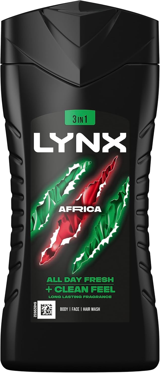 Lynx Shower Gel Africa 225 ml